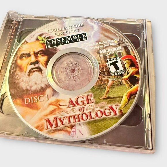 Age of Mythology Collectors Edition PC BIG BOX Rare Canadian 515/5,000 - Picture 16 of 16